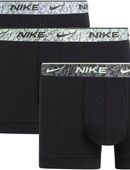 Nike Underwear Trunk TRUNK 3PK (Packung, 3-St., 3er) mit farbigem NIKE Logo-Elastikbund in 00000