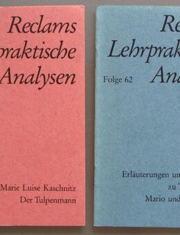 Reclams Lehrpraktische Analysen, Folge 61+62 - Münster