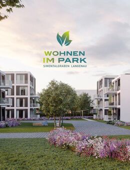 3,5-ZIMMER ETW IM 1. OG MIT BALKON - "WOHNEN IM PARK" IN LANGENAU - B10 - Langenau