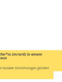 Fachverkäufer*in (m/w/d) in einem Sozialkaufhaus - Berlin