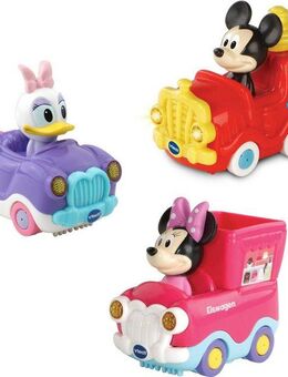 Vtech® Spielzeug-Auto Tut Tut Baby Flitzer, Disney 3er-Set Mickey, Minnie, Daisy