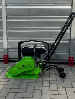 Rüttelplatte | Vibrationsplatte 60kg mit Pflastermatte - Miete - Unterpleichfeld