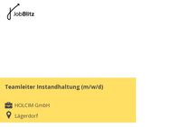 Teamleiter Instandhaltung (m/w/d) - Lägerdorf