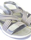 Wonderwalk Aktiv-Klettsandalen - Modell: Lara - Gr. 40 - grau - Neu in 64584