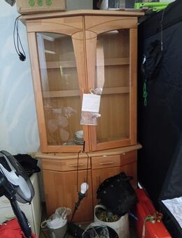 Vitrinenschrank 2 Teile oben mit Glas - Stuttgart