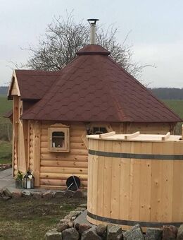 Sauna Saunakota Gartensauna 9.2m² 45mm Kiefer - Rietberg