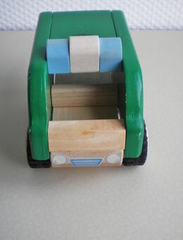 Wonderworld-Holz-Polizei-Auto,Gummibereift,ca. 13 cm,Alt - Linnich
