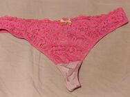 Original Hunkemöller Tanga pink mit Spitze - Grünstadt