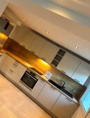 Einbauküche wie neu | MONDO/Ostermann | AEG Geräte | Sand matt | Eiche Platte | Sofort abholbereit in 58313