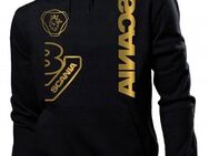 SCANIA V8 Gold PREMIUM Kapuzenpullover Hoodie Sweatshirt Pullover Pulli Herren Trucker - Wuppertal