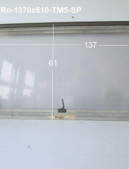 TEC Wohnwagenfenster Roxite 94 D399 ca 137 x 61 gebraucht (9007) Sonderpreis (zB TM5) - Schotten Zentrum