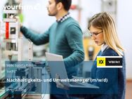 Nachhaltigkeits- und Umweltmanager (m/w/d) - Straubing