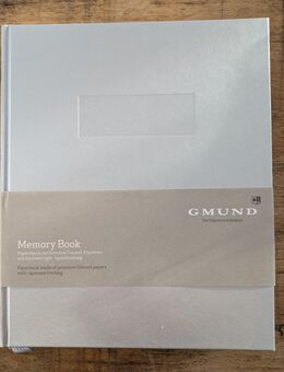 Memory Book - Gmund Papiermanufaktur - Augsburg