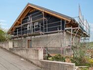 Attraktiver Rohbau in Hanglage - Selbstbauprojekt in Frei-Laubersheim mit Traumaussicht - Frei-Laubersheim