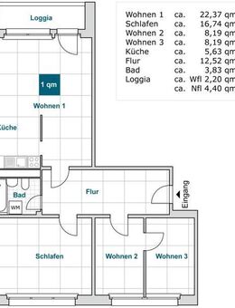 Hier lässt es sich aushalten: individuelle 4-Zimmer-Wohnung mit Balkon. Ab September 2025 verfügbar! - Dresden