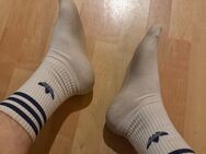 Intensiv duftende weiße Adidas Socken 4 Tage! - Berlin