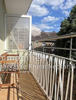 Attraktive Investitionsmöglichkeit: Vermietete Wohnung mit Balkon in Mannheim - Mannheim