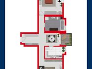 Sofort bezugsfrei! Interessante Dachgeschosswohnung mit Weitblick - hell, modern & zentral! - Markkleeberg