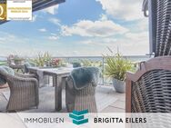 OHNE KÄUFERPROVISION: Weserlage! Top-Penthouse mit spektakulärem Panoramablick und Aufzug - Achim