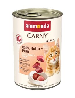 animonda Carny Kitten 12 x 400 g - Kalb, Huhn & Pute