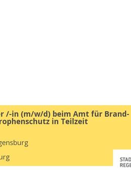 Elektroniker /-in (m/w/d) beim Amt für Brand- und Katastrophenschutz in Teilzeit - Regensburg