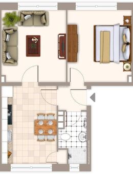 Attraktive 2-Zimmer-Etagenwohnung in Mönchengladbach Ideal für kleine Familien! - Mönchengladbach