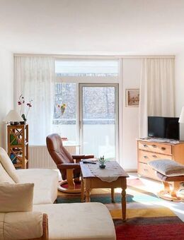 Helle, möblierte 2-Zimmer-Wohnung mit großzügigem Balkon in Bad Harzburg. - Bad Harzburg