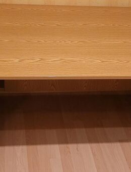 elektrischer, höhenverstellbarer Schreibtisch, Buche - Bergtheim