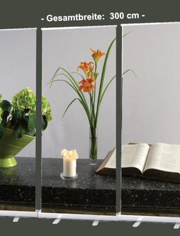 Bestatter-Bedarf, Dekoration: Roll-Up Display 3er-Set "Altar" - Trauerhalle, Trauerfeier, Abschied, Kirche, Beerdigung, Friedhof-NEUWARE - Wilhelmshaven Zentrum