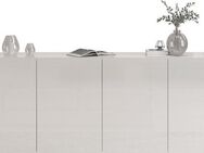 INOSIGN Sideboard Egypt, Kommode, Schrank, Kredenz, grifflos, 4 Türen, Hochglanz lackiert, Breite 180