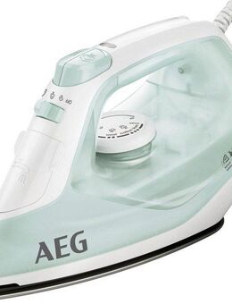 AEG Dampfbügeleisen EasyLine DB 1740LG, 2400 W, Filtration mit Anti-Kalk-Patrone, Restwärmeanzeige, 110 g Dampfstoss