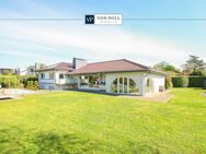 Großzügiger Souterrain-Bungalow mit Pool in Feldrandlage - Meerbusch