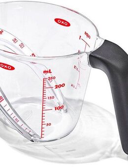 OXO Good Grips Messbecher, Kunststoff, 250 ml, abgewinkelt