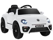 COSTWAY Elektro-Kinderauto VW Volkswagen, 12V, 3-5 km/h, mit Musik