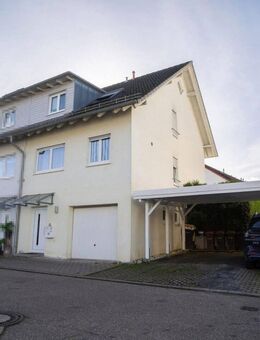 Familienfreundliches Reihenendhaus mit Garage und Carport - zentral gelegen - Baden-Baden