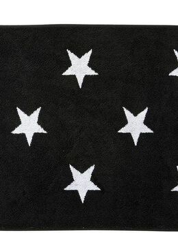 done.® Badematte DAILY SHAPES Stars 4er-Set, Höhe 5 mm, fußbodenheizungsgeeignet, Baumwolle, rechteckig, Badvorleger aus 100% Baumwolle, Jacquardgewebt