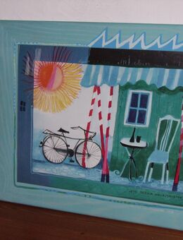 ROSINA WACHTMEISTER ""Pausa in Bicicletta "" Kunstdruck - Tyrlaching