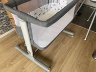 lionelo Baby-Reisebett AURORA, 3-in-1: Beistellbett, Babywiege, freistehendes Babybett - Nürnberg