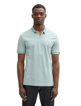 TOM TAILOR Denim Poloshirt mit Kontrastdetails