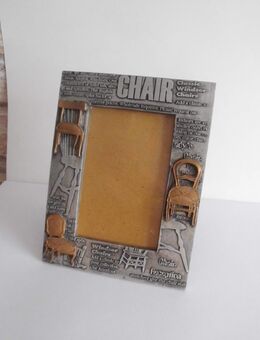 Bilderrahmen ( CHAIR ) mit Beschriftung - Unna