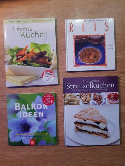 4 Sachbücher - Erkner Zentrum