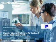 Chemie- oder Lacklaborant für Farben & Lacke / Coatings (m/w/d) - Arnsberg