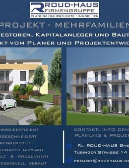 + EXKLUSIVES MEHRFAMILIENHAUS-PROJEKT! + - Ammerbuch