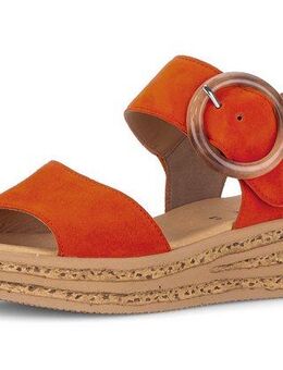 Gabor Keilsandalette, Plateau, Sommerschuh, Sandale mit trendigem Zierschnalle