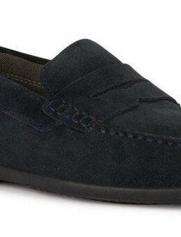 Geox U ASCANIO C Mokassin, Loafer, Pennyloafer, Slipper zum bequemen Schlupfen