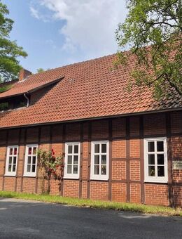 Liebenswertes Fachwerkhaus mit Remise, Streuobstwiese und Ackerfläche in Lengerich (49525) - Lengerich (Nordrhein-Westfalen)