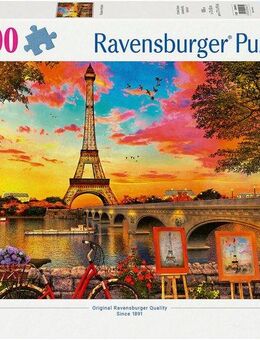 Ravensburger Puzzle Paris und die Seine, 1000 Puzzleteile, Made in Germany