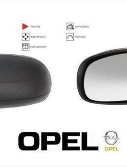 AUSSENSPIEGEL SPIEGEL RECHTS EL BEH KONV OPEL CORSA C X01 1428308 - Dortmund Wickede