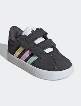 adidas Sportswear VL COURT 3.0 Klettschuh für Kinder, inspiriert vom Design des adidas samba