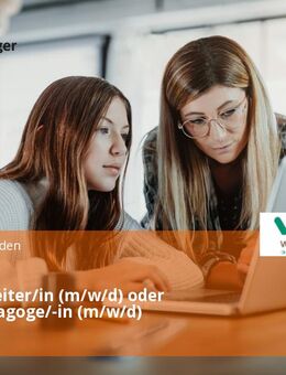 Sozialarbeiter/in (m/w/d) oder Sozialpädagoge/-in (m/w/d) - Winnenden